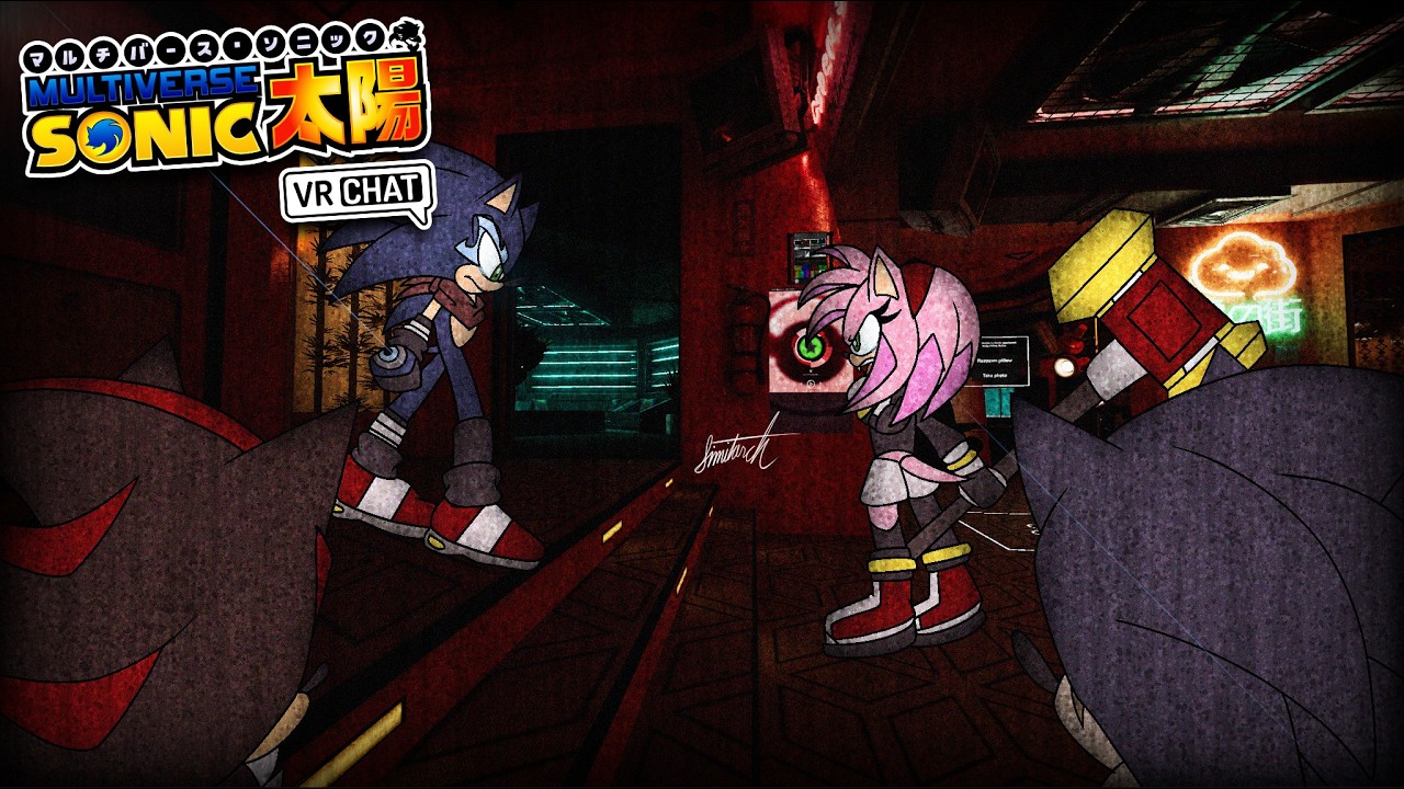 Multiverse Sonic Meets Multiverse Amy [VRChat]