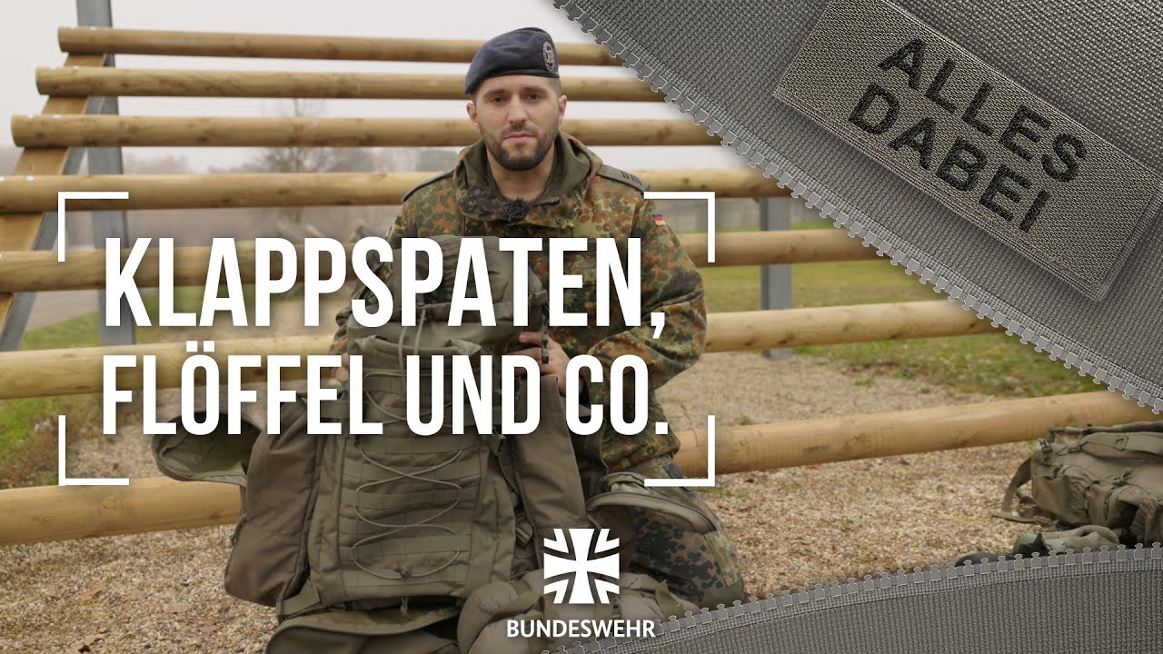🎒 Was hat ein Rekrut im Rucksack? | Bundeswehr