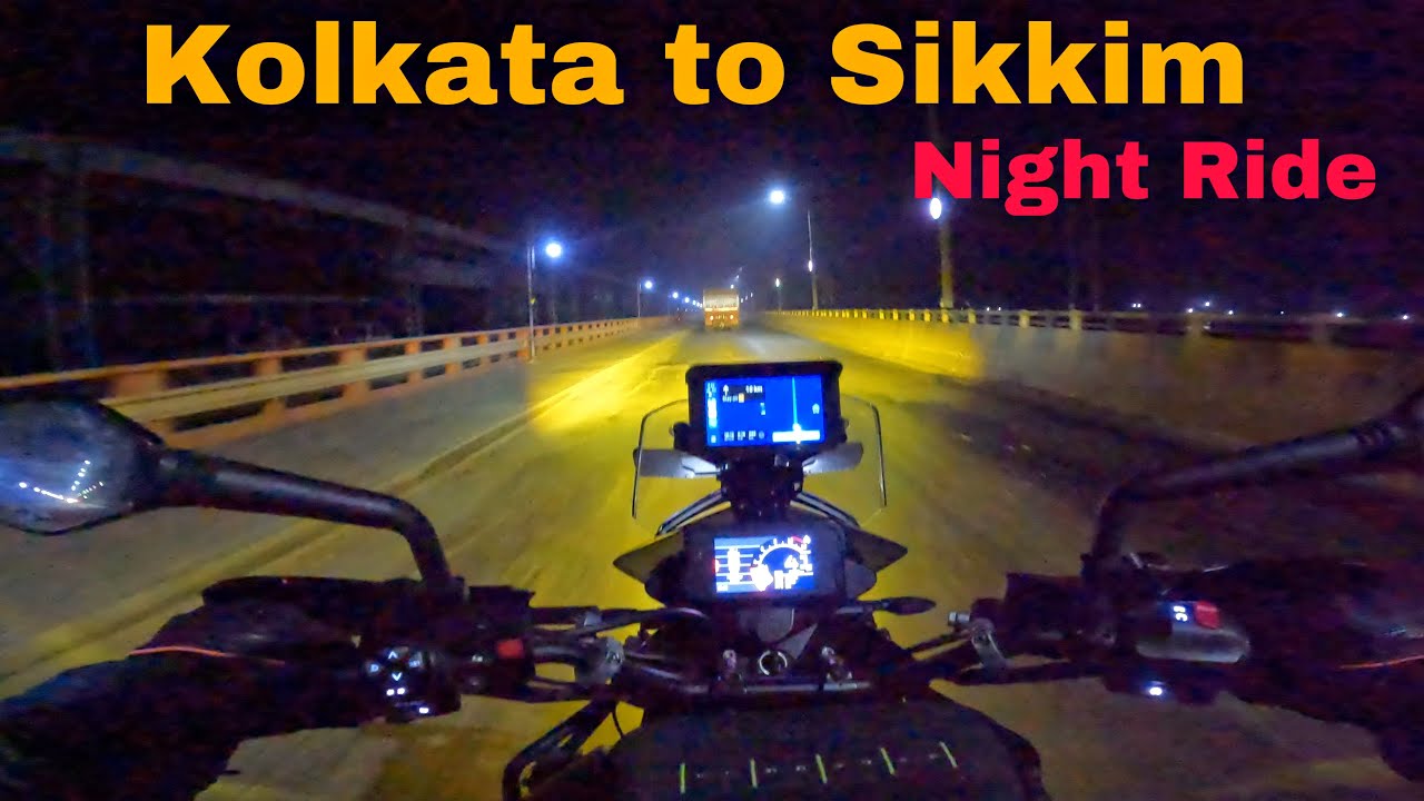 Kolkata to Siliguri||Ep 1||Night Ride||North Bengal Bike Trip||KTM 390 Adventure||