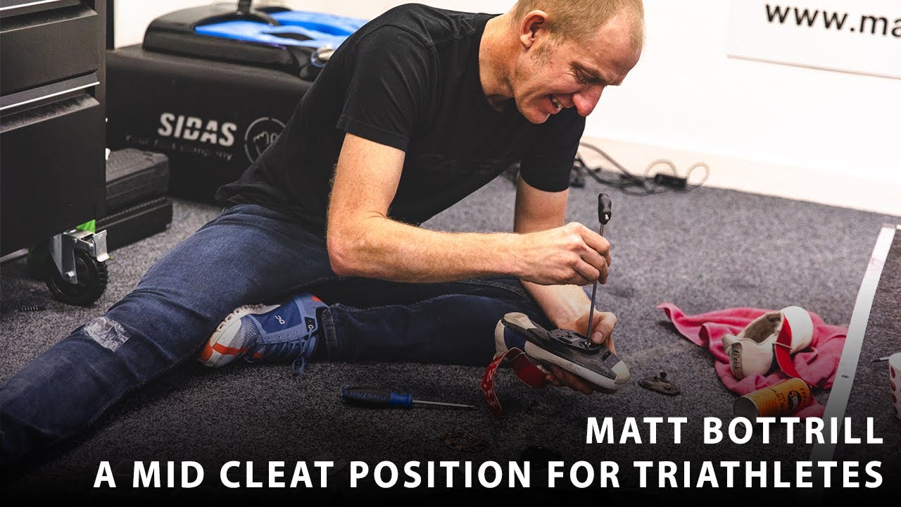A mid cleat position for triathletes & cyclists | Why it's good and how it makes you faster