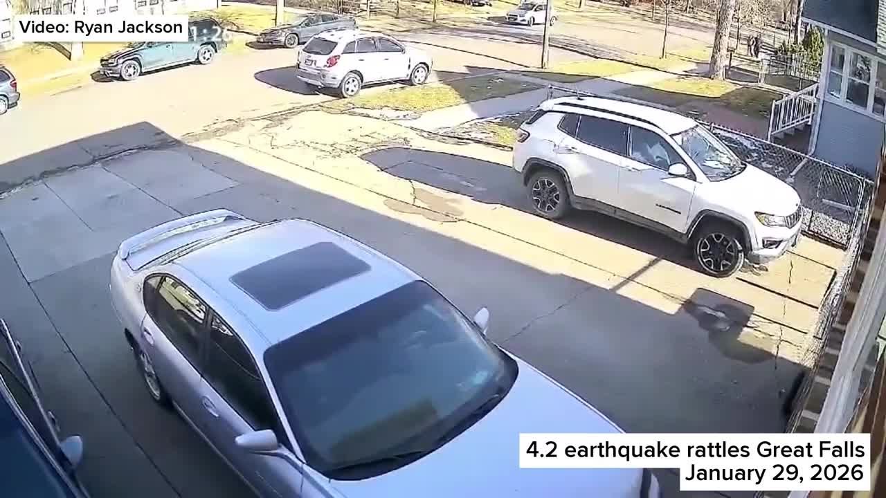 Earthquake centered NE of Great Falls
