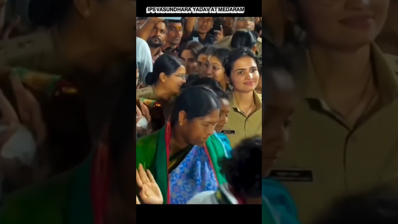 vasundhara yadav mam💗🤌🏻#ips#medaramgirl#medaramfamous#medaram#trending#viral#instragramreels#ias#ips