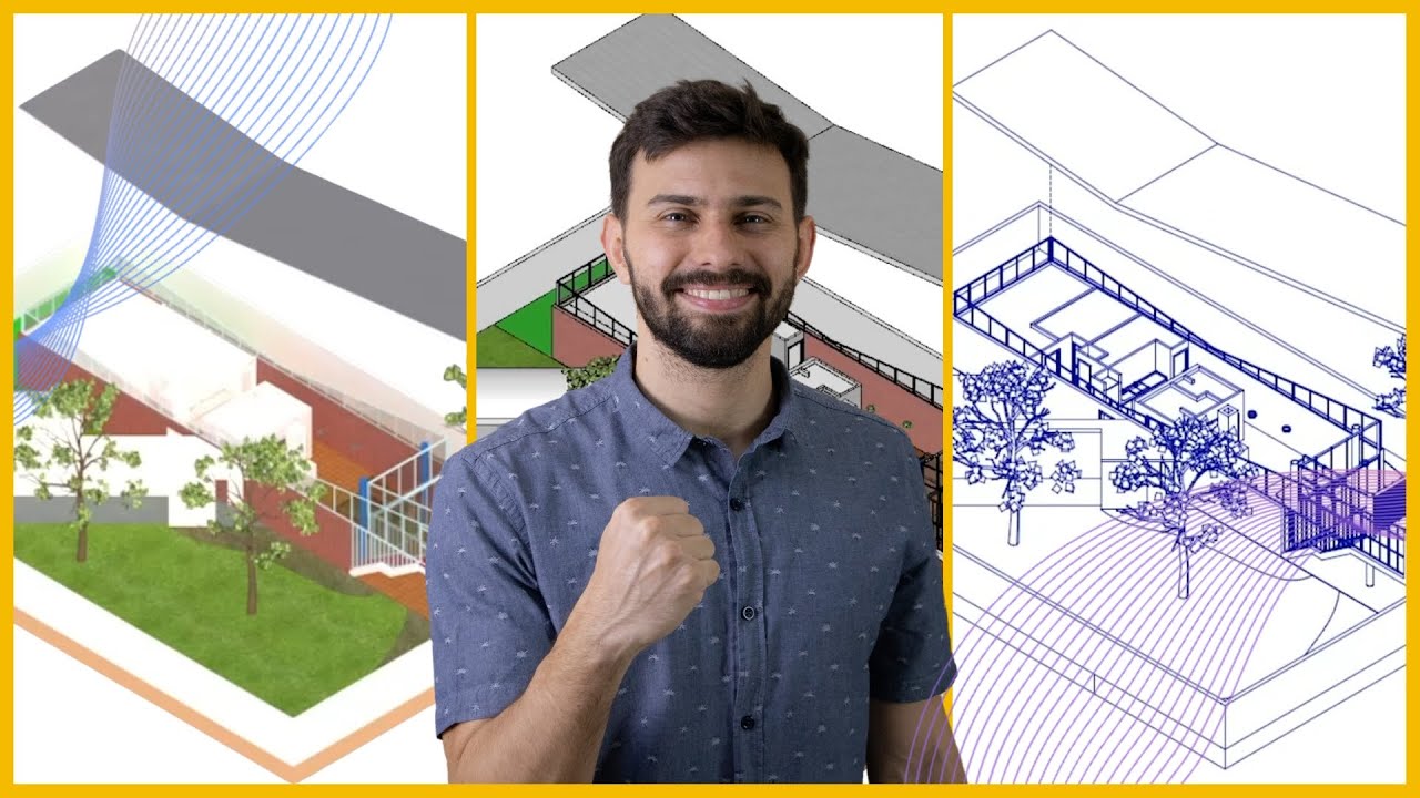1 Projeto, 3 formas de representar - Perspectivas com o Archicad