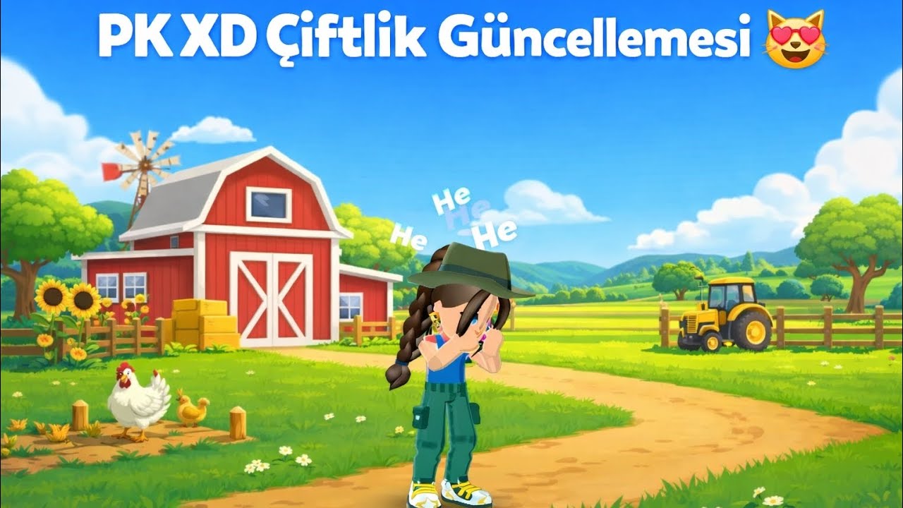 #PkXd  yeni geıen çiflik güncellemesini inceledik./yeni iki ayaklı pet aldım😻/@CremalıTurtaXd#keşfet