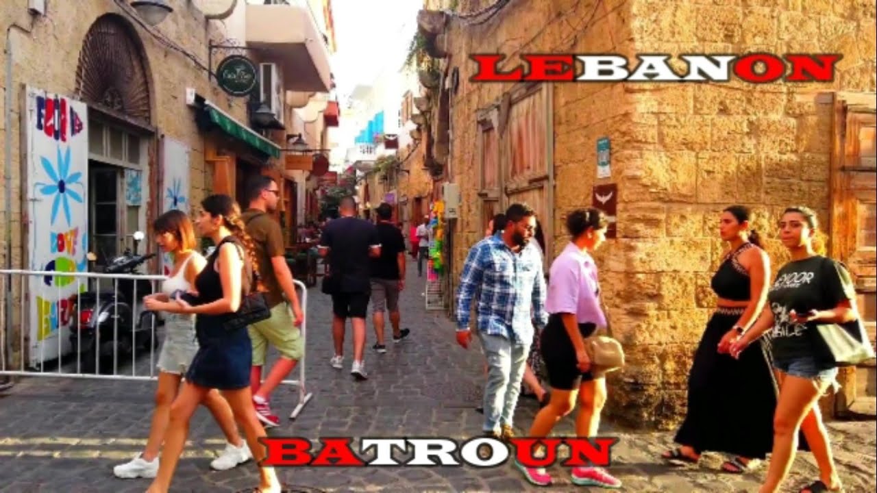 Walk in Beautiful BATROUN🇱🇧You'll not expect what you're about to see, Restaurant & LifeStyle.