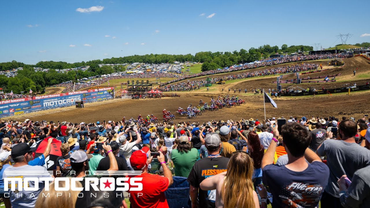 Pro Motocross 450 Class Highlights | High Point National 2024