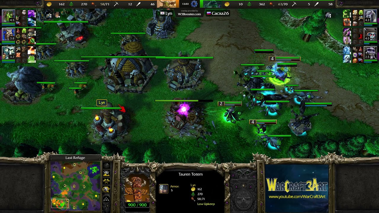 Happy(UD) vs Lyn(ORC) - Warcraft 3: Classic - RN5969