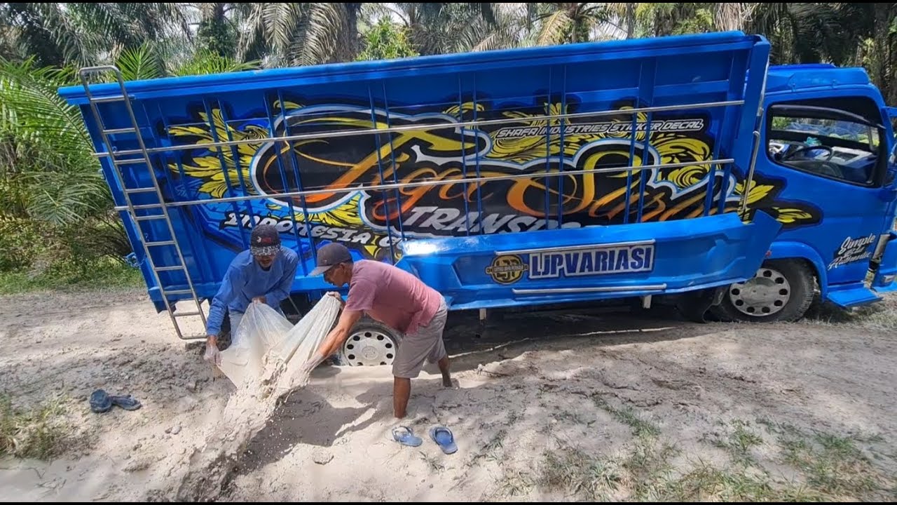DIAJAK MUAT SAWIT MALAH NYARI IKAN LELE