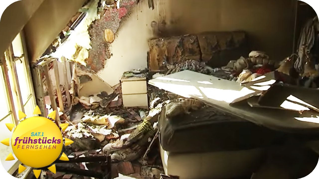 Hilfsaktion gestartet - ein Hoffnungsschimmer trotz Wohnungsbrand | SAT.1 Fr&uuml;hst&uuml;cksfernsehen