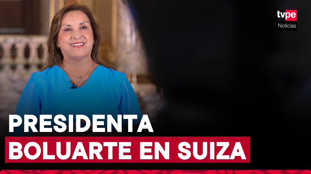 Presidenta Dina Boluarte en Foro Económico Mundial: conoce las actividades que realizará en Suiza