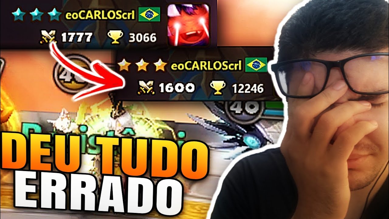 DROPEI QUASE 200 PONTOS na RTA ! Summoners War