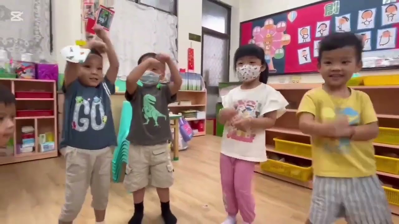 仁惠幼兒園小三班~主題兒歌-在幼兒園1140918