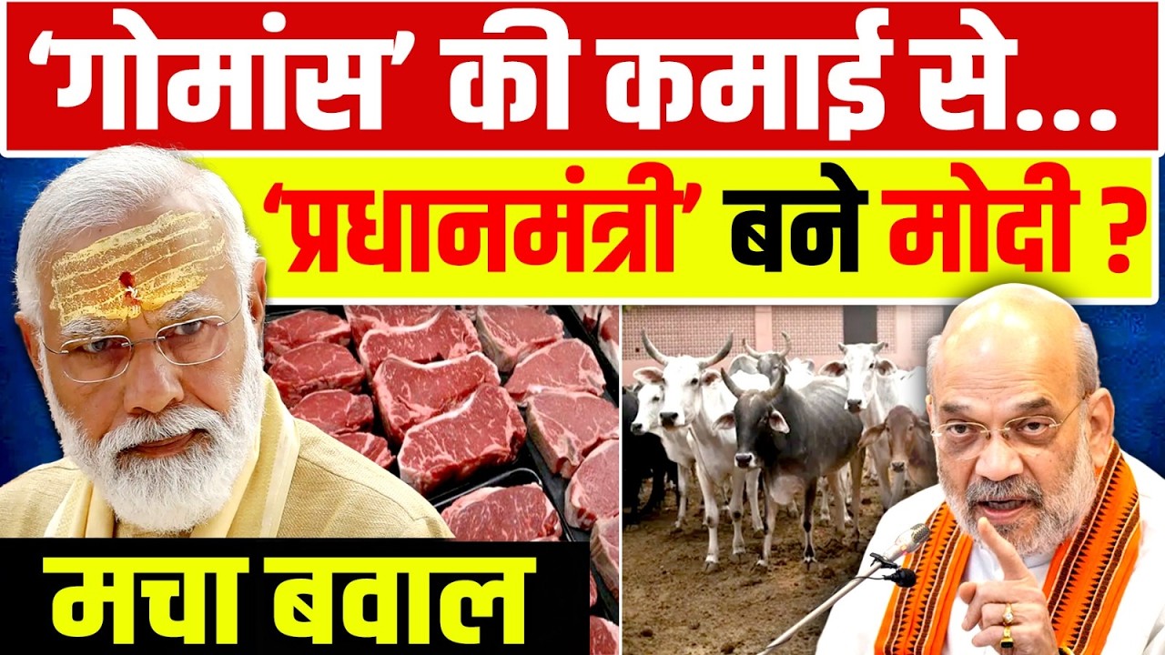गोमांस की कमाई से PM बने Modi ? l Amit Shah l BJP l Narendra Modi l Navin Kumar