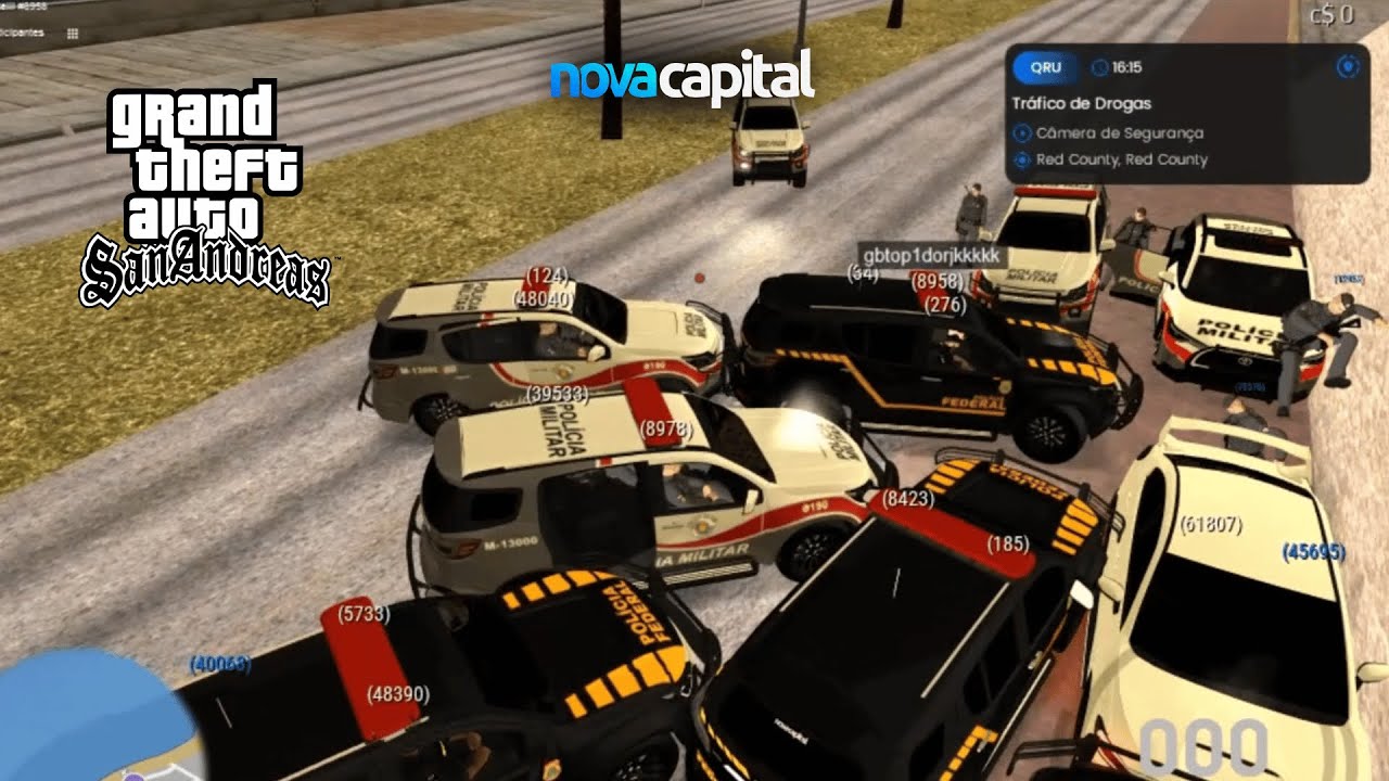 MTA:SA MELHORES MOMENTOS #2 / PMESP NOVA CAPITAL RP
