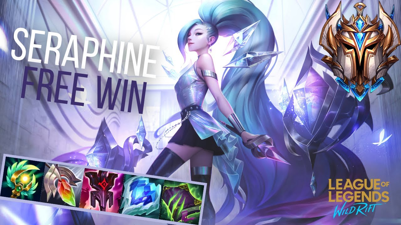 Wild Rift Seraphine Support Lane Gameplay in Season 18 by a Challenger 