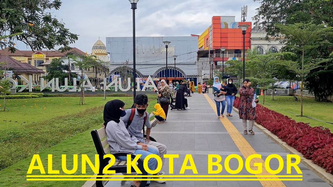 JALAN SEKITARAN ALUN ALUN KOTA BOGOR ❗ dari Stasiun Bogor [Walking Around Bogor City] West Java