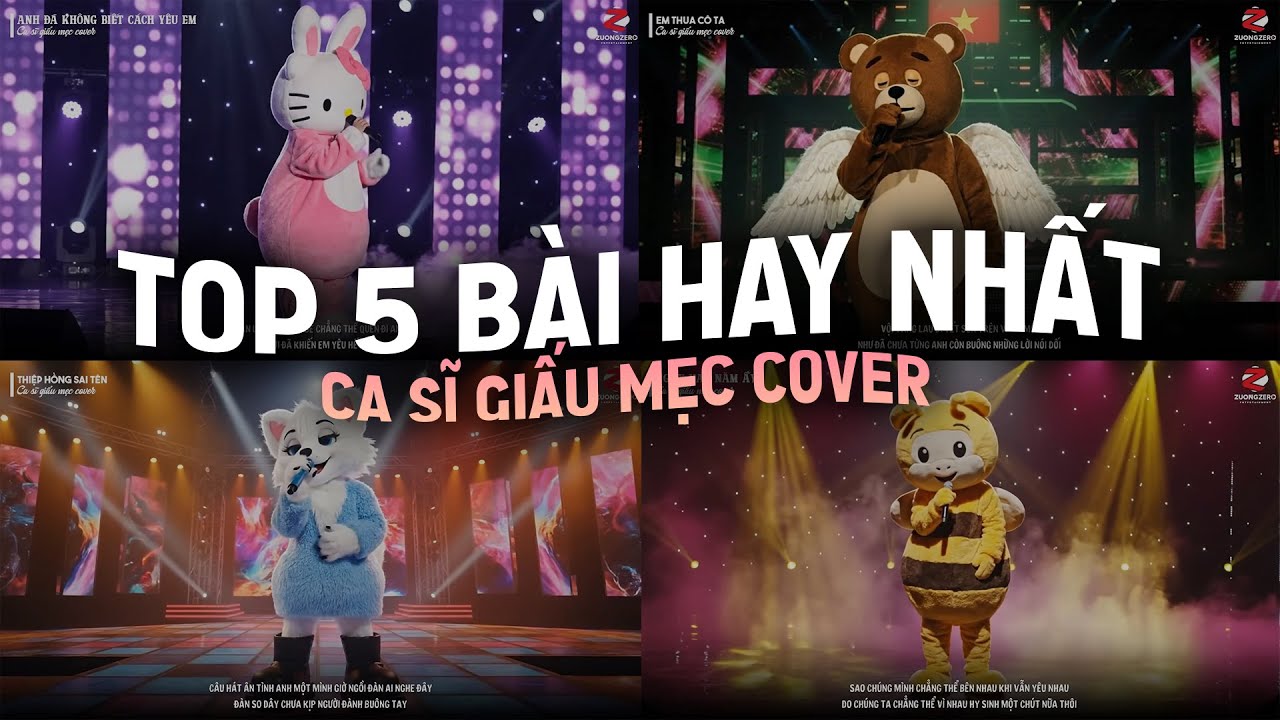Tổng Hợp Top 5 Hit Ca Sĩ Giấu Mẹc Cover ♫ Không Biết Cách Yêu Em, Em Thua Cô Ta, Thiệp Hồng Sai Tên