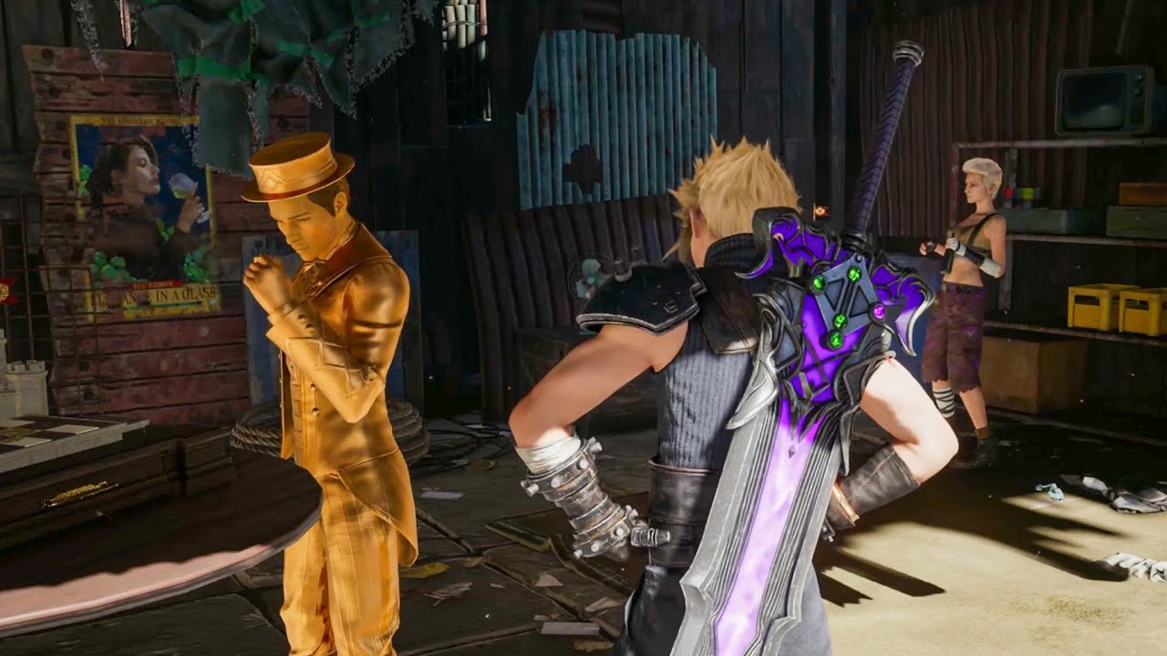 Final Fantasy 7 Rebirth - All Queen Blood Players In Corel Prison