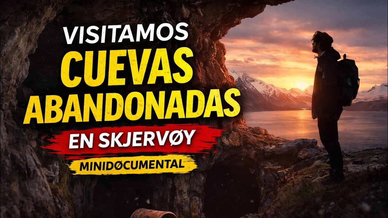 Visitamos cuevas abandonadas en Skjervøy - Minidocumental (Noruega)