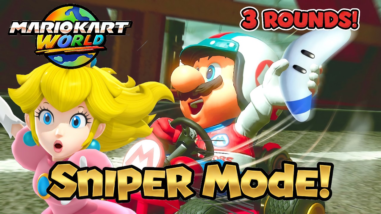 Mario Kart World Balloon Battle Pro Racer Mario Gameplay 3 Rounds