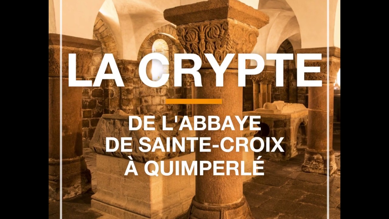 2 minutes pour découvrir : La crypte de l'abbaye de Sainte-Croix