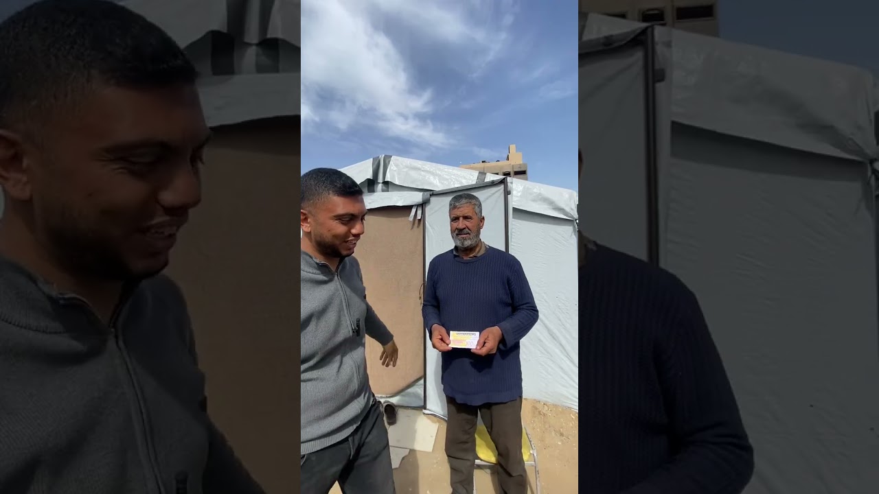 توزيع القسائم الرمضانية نفقة كريمة من اهل الخير 