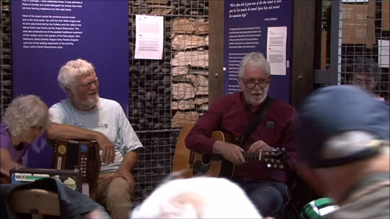 John McKenna Traditional Society Session In Arigna Mining Museum.