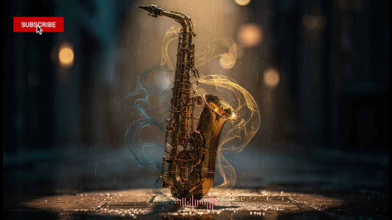 Relaxing Jazz Saxophone Music for Focus Study Calm Nights Smooth Melodies and Late Evening Flow