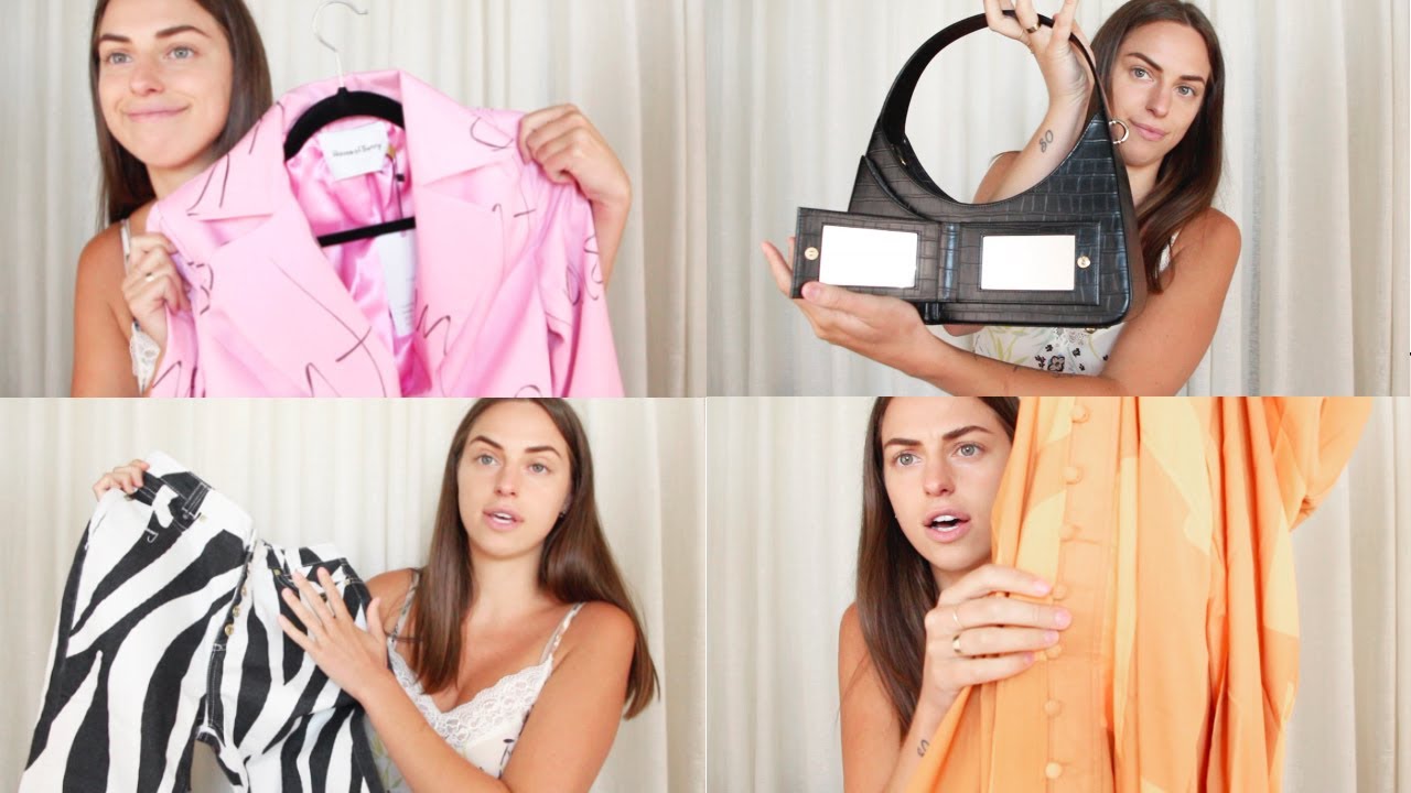 SUSTAINABLE FASHION UNBOXING & TRY ON | house of sunny