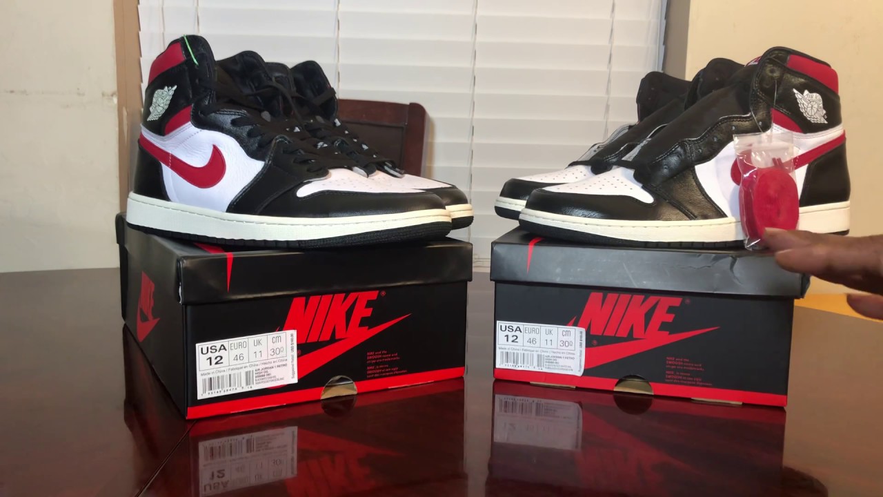 Air Jordan 1 Gym Red Real Vs Fake review.