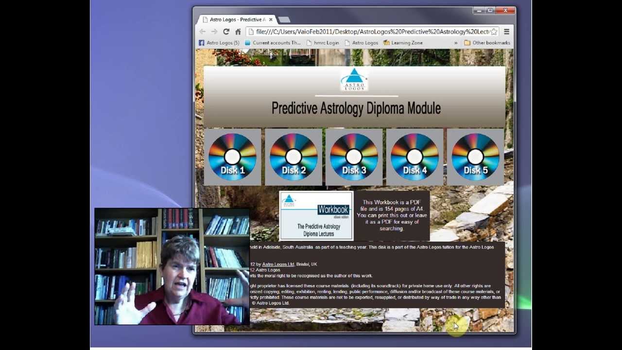Bernadette Brady talks about predictive astrology and reviews some materials