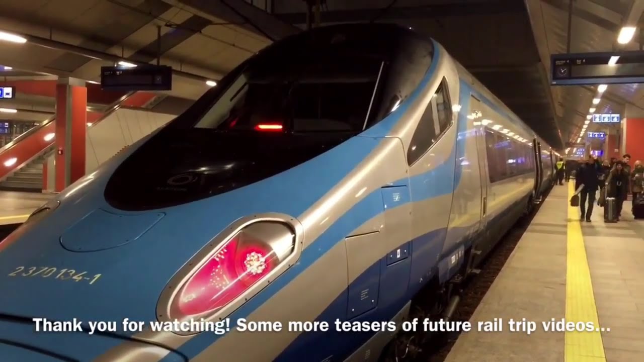Pendolino, Warsaw to Krak&oacute;w - PKP Express Intercity Premium (EIP) First Class Trip Report