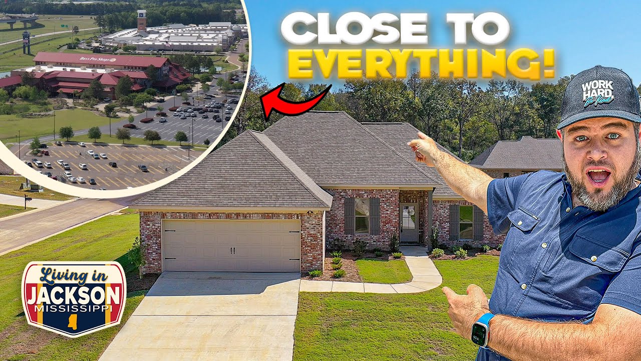 You WONT BELIEVE These New JACKSON MS Area Homes are JUST $300,000! | Pearl MS | Magnolia Point