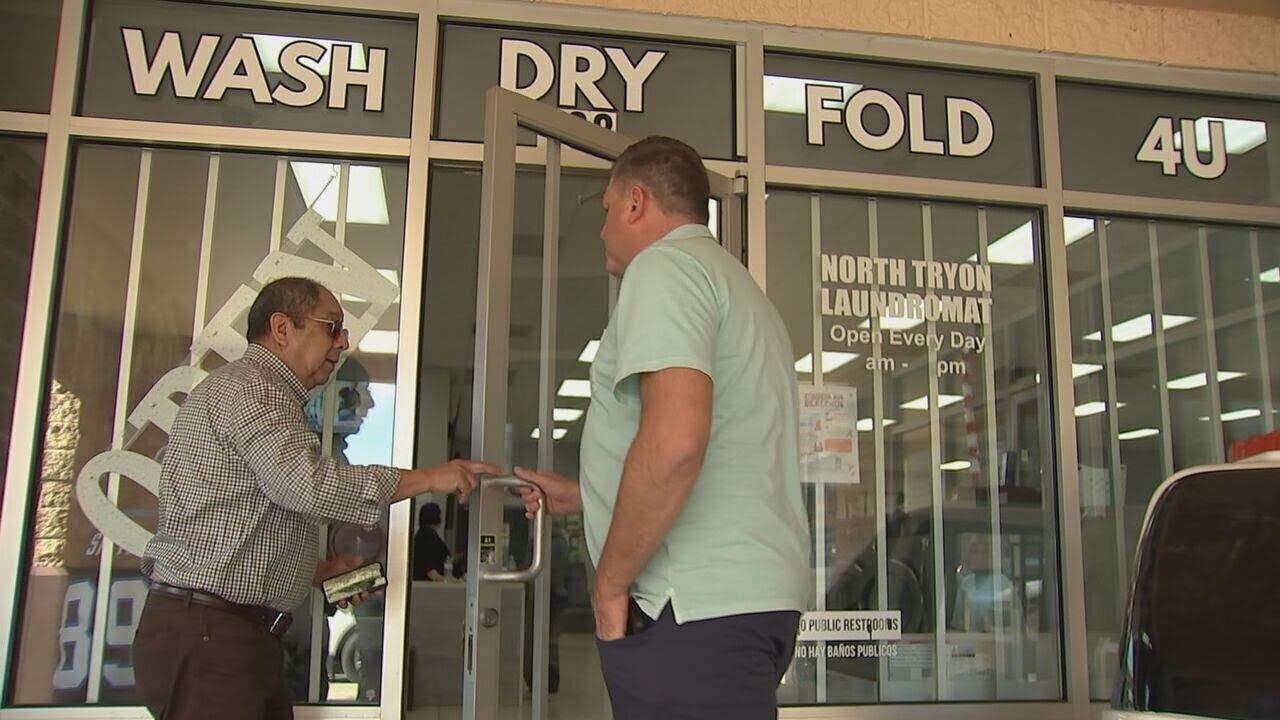 Laundromat owners use business to keep Border Patrol agents away from customers | WSOC-TV