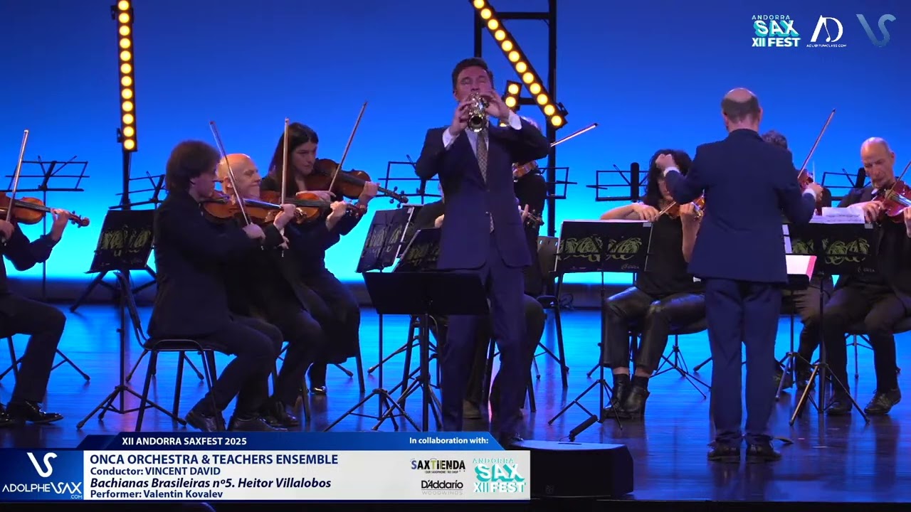 (ERROR) Valentin Kovalev plays Bachianas Brasileiras nº5 by Heitor VIlla-Lobos (ONCA Orchestra)