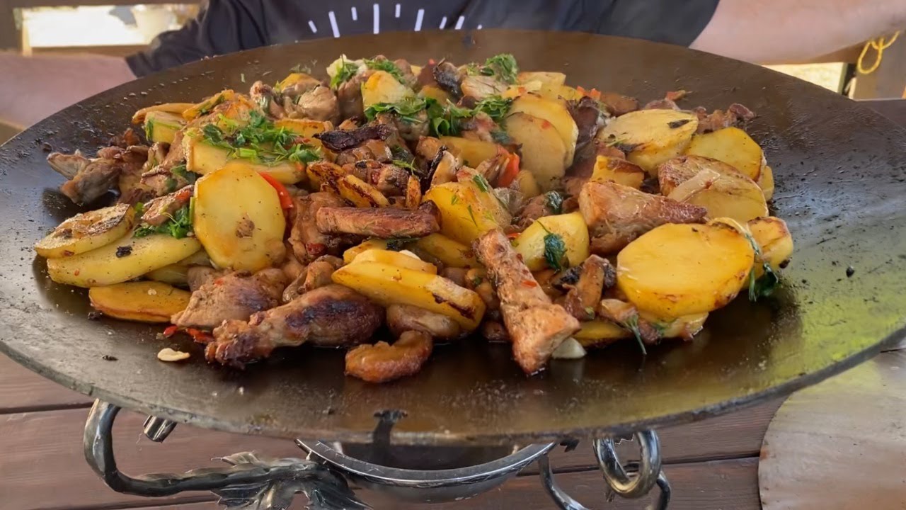 Говієм з КУМОМ під смачний САДЖ!