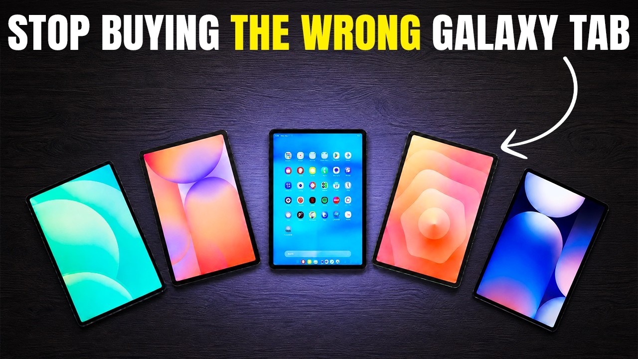 Единственные 5 планшетов Samsung, которые действительно стоит покупать в 2026 году