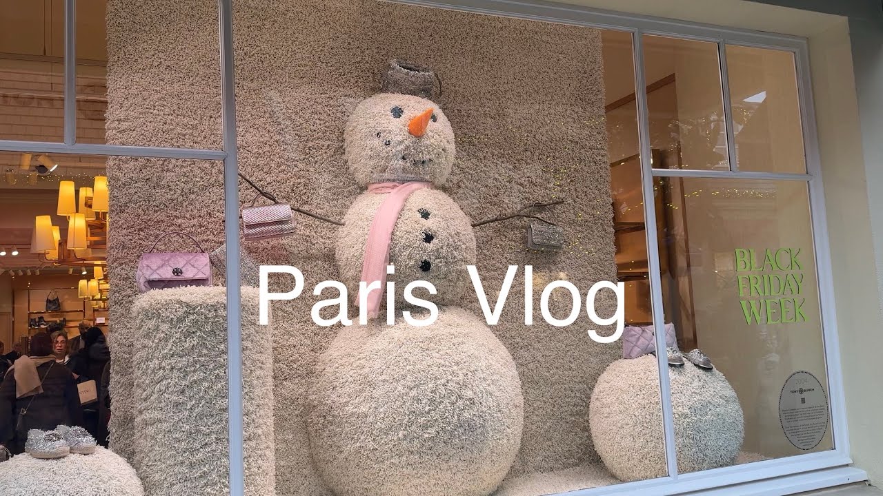 Paris Vlog 🇫🇷 | Ep. 1 Black Friday at La Vallée Village 🛍️