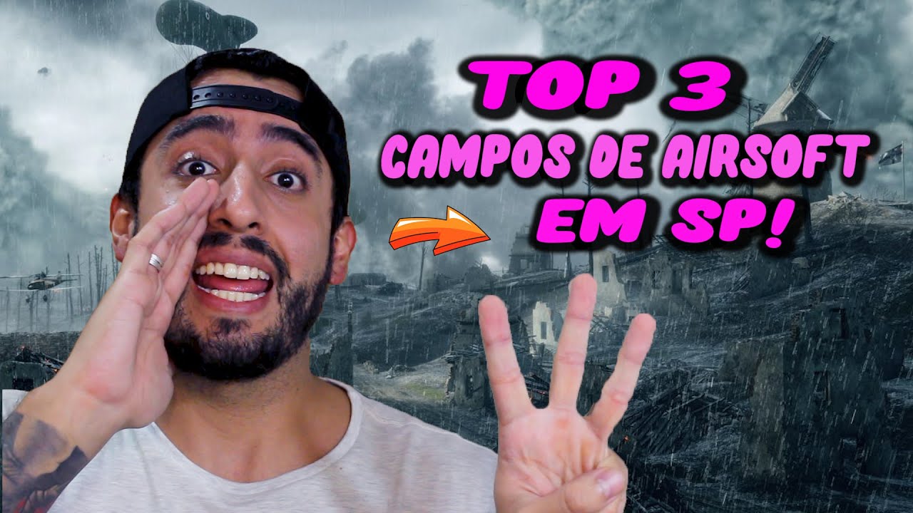 3 CAMPOS DE AIRSOFT IRADOS QUE VOC&Ecirc; PRECISA JOGAR EM SP