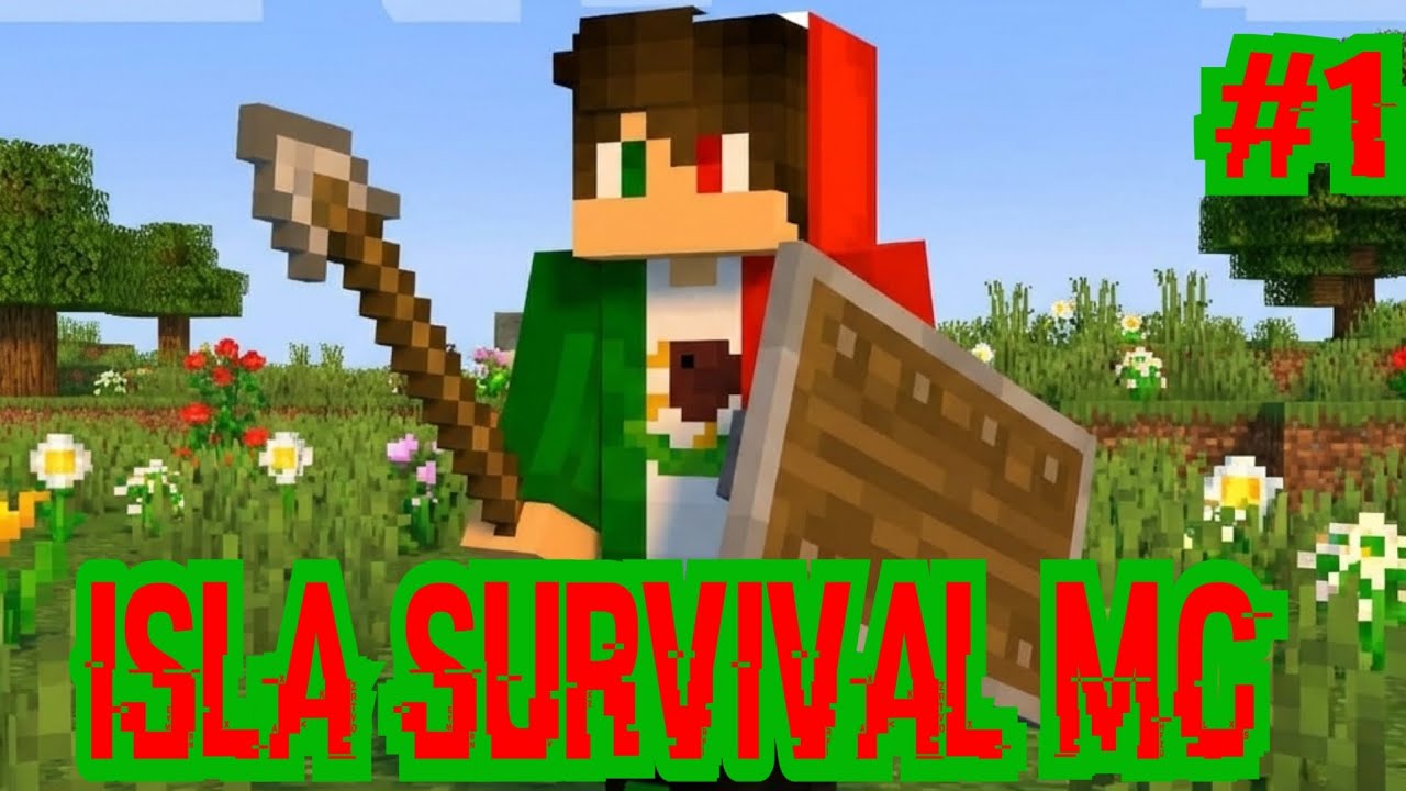 GAMEPLAY DE MINECRAFT DE ISLA SURVIVAL MC #1 