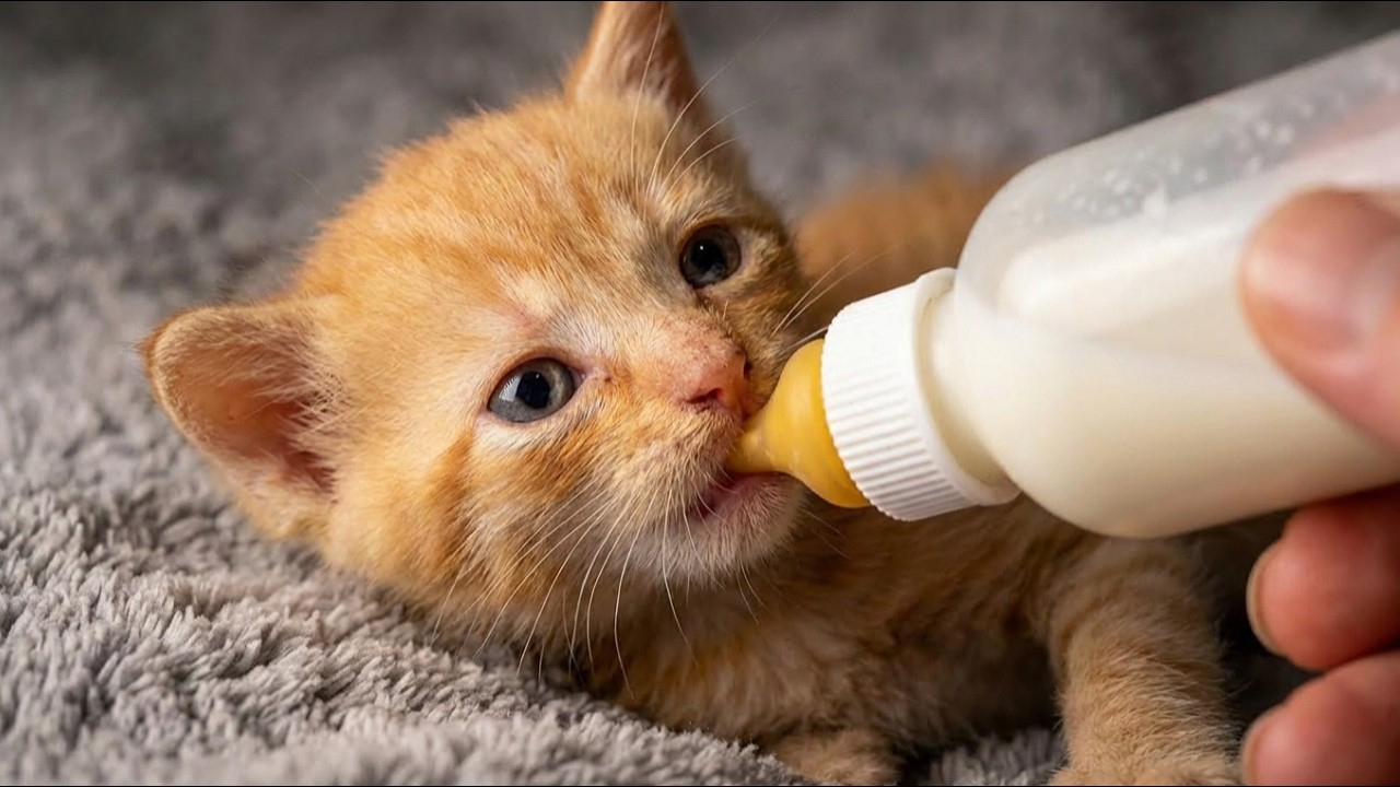 Он был на грани голодной смерти! Наша борьба за спасение крошечного котенка от верной гибели