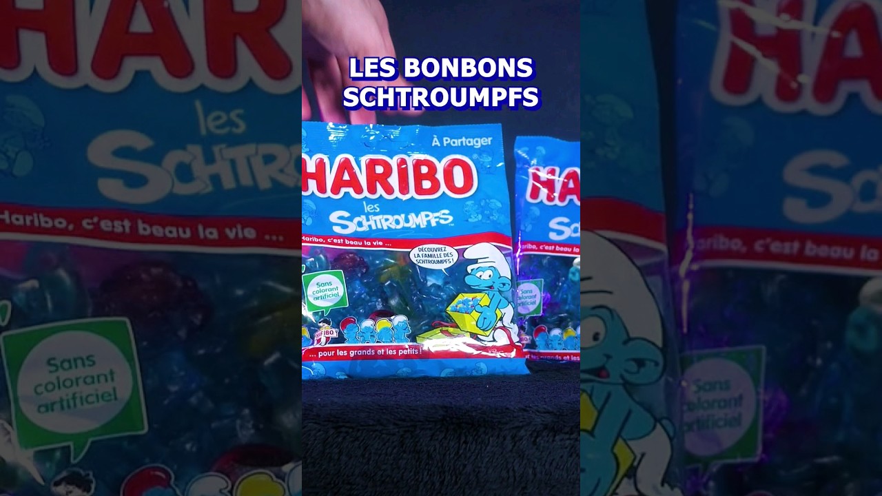 Quel GO&Ucirc;T ont les SCHTROUMPFS ? #education #bonbon #humour #apprendre  #science #scienceexperiment