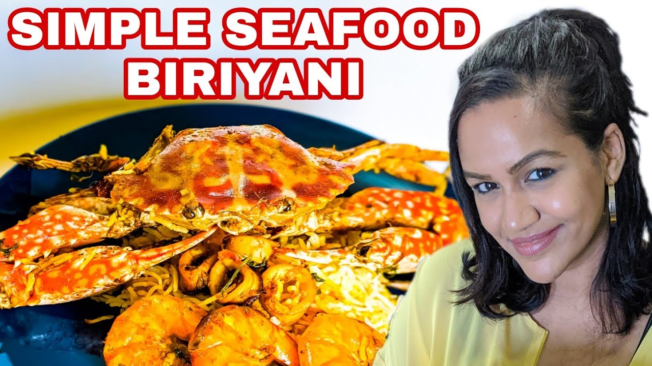 Seafood Biriyani, Quick and easy biriyani. Think like a Man. Easy biriyani recipes, Easy recipes.
