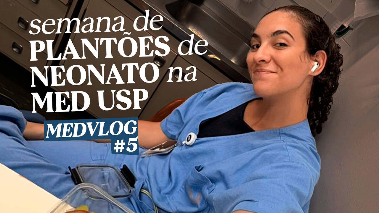 MEDVLOG #5 | semana de PLANTÕES de NEONATO na MED USP