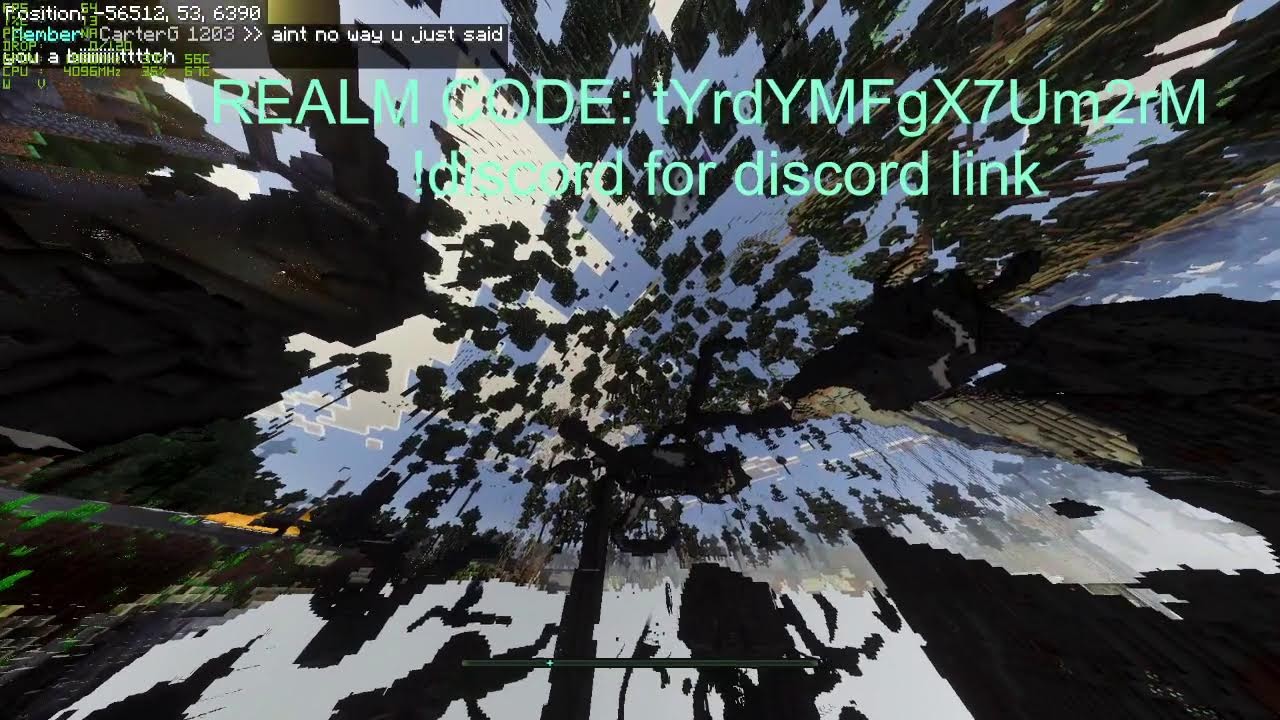 REALM CODE MINECRAFT SURVIVAL (ANYONE CAN JOIN)