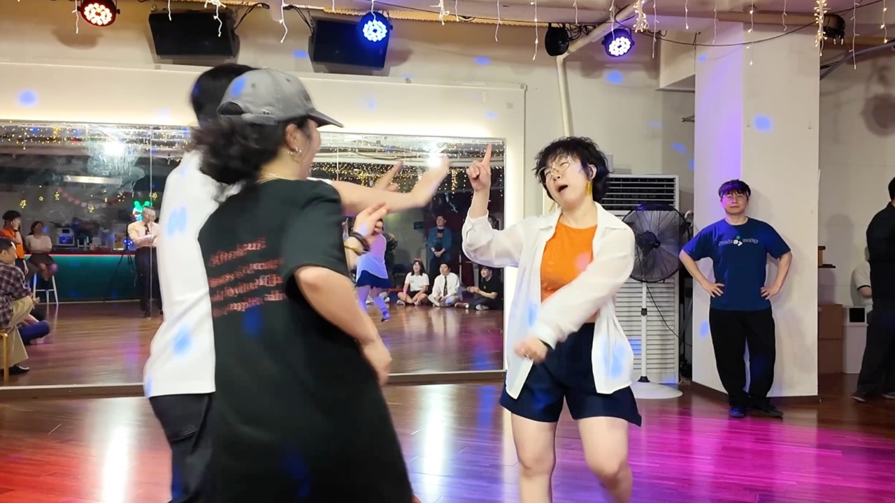 코러스 쟁탈전 🤠🤠뺏으려는자, 지키려는자🙏 JamCircle 스윙댄스 03/14 korea🇰🇷