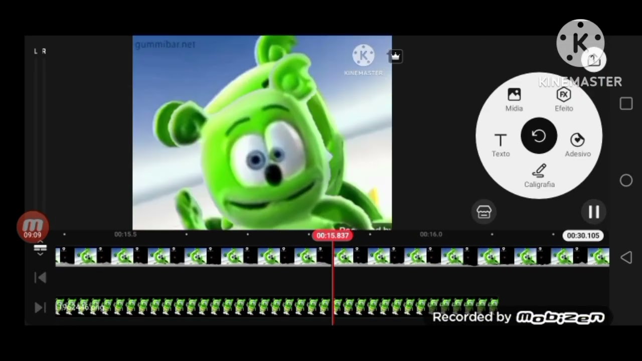 Gummy bear logo speedrun be like kinemaster 