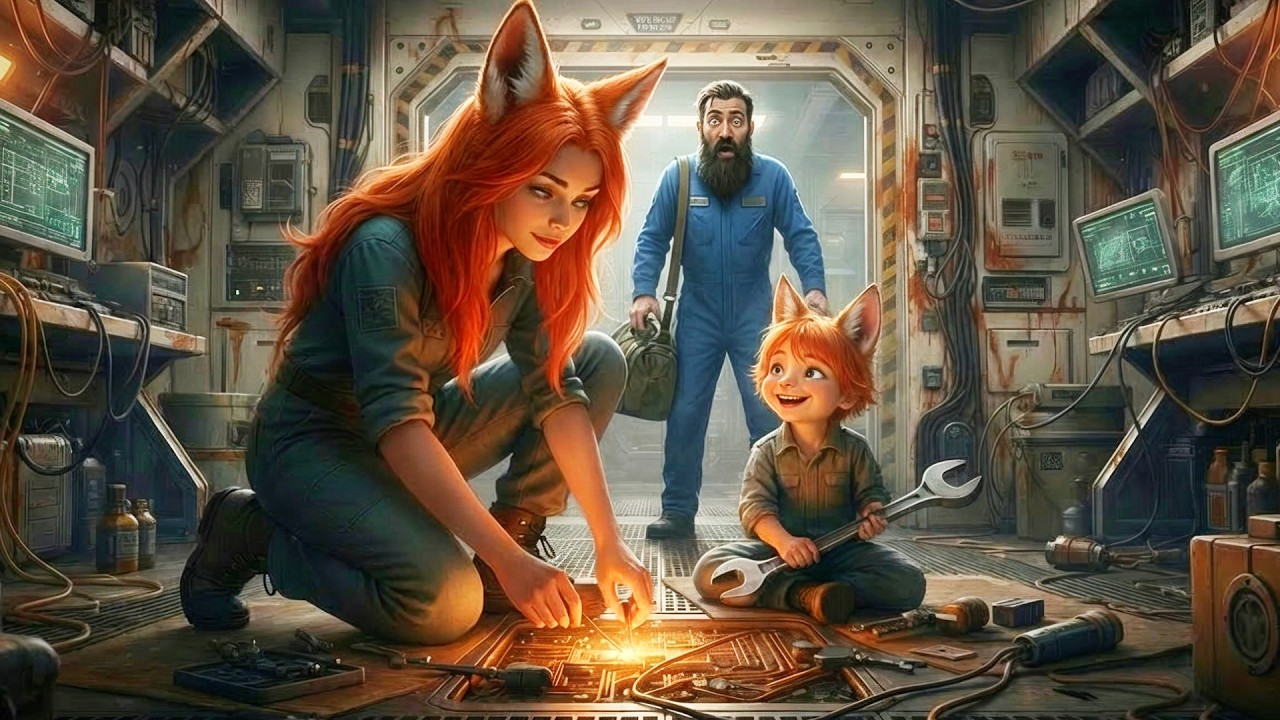 A Human Engineer Found A Vulpine Widow Living On His Station — What He Did Next Shocked Everyone