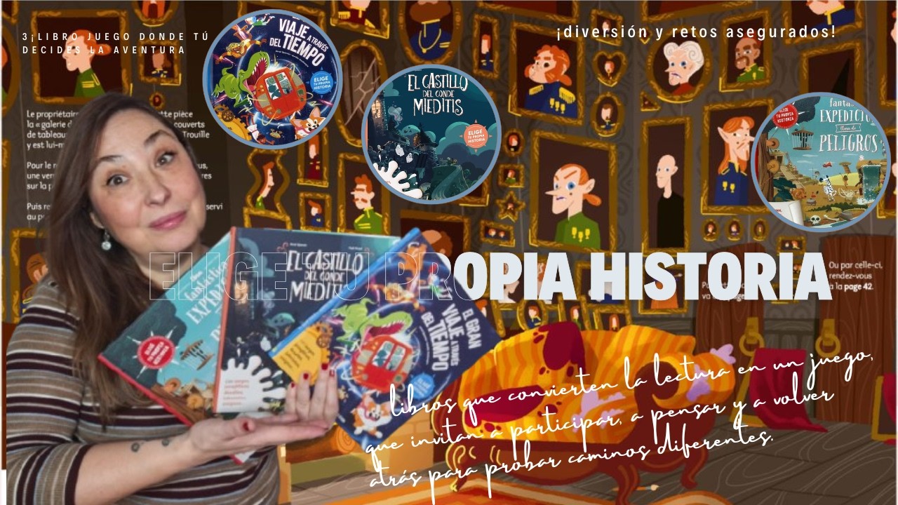Elige tu propia historia: 3 libros donde TÚ decides la aventura (¡diversión y retos asegurados!
