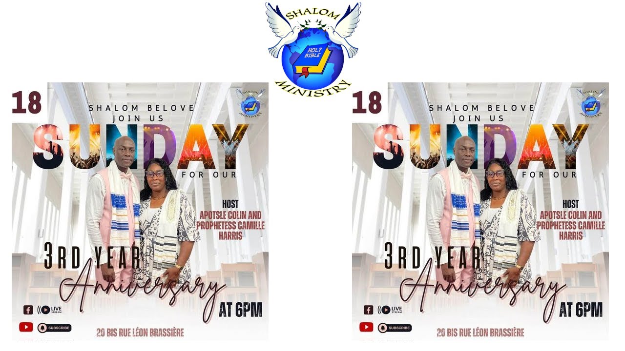 3rd Anniversary of Shalom Ministry